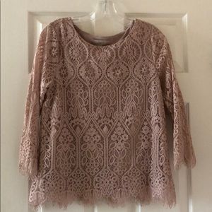 Lace Top by LOFT